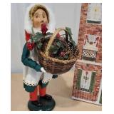 Byers Choice - girl holding holy basket