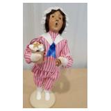 Byers Choice - girl holding seashells