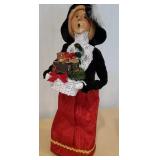 Byers Choice - lady selling Crabtree and Evelyn