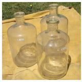 3x$ 3-pyrex 13.25l bottles