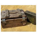 Ammo crate and can