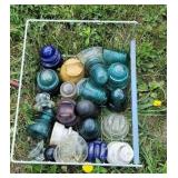 Wire rack of insulators