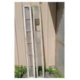 Pair windows, 79"x8"