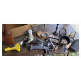 Box of kitchen wear and tools