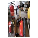 Boxlot fire extinguishers, da sander, long