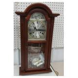 Waltham 31-day chiming clock with pendulum,