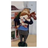 Byers Choice - fat shopper