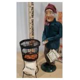 Byers Choice - man roasting chestnuts