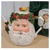 Dept 56 Santa teapot with original box