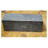 Galvanized ice crate