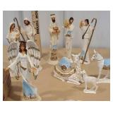 Thomas kinkade nativity set with boxes