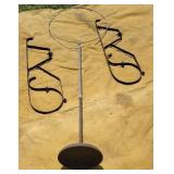 Bird cage rack and brackets