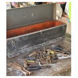 Tool box with tools