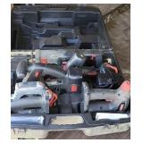 Craftsman 19.2v cordless set drill, circular saw,