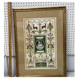 Framed Vin Brenna del 6