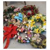 Pile wreaths