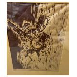 Signed and numbered Lynn Maroth Banjo Man