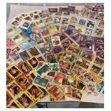 Box lot of Pokémon cards, baseball, wrestling,