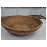 Wooden bowl 15"