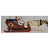 Breyer old gray horse with wooden hand painted