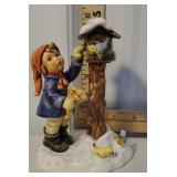 MJ Hummel - the benevolent bird feeder