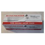 Winchester 9mm luger 115gr fmj box of 100