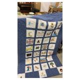 Nice handmade quilt -twin size