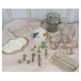 Box lot Pyrex, Fire-king and Anchor Hocking