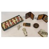 Box lot 5 vintage bisque dolls in original box, 2