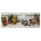 Box lot Christmas - 3 musical golden fantasy