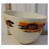 Lenox large Serengeti sunset bowl - slanted front