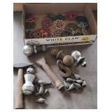 Shut-off wheels, trailer balls,etc