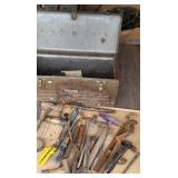 Tool box with tools