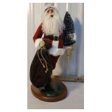 Byers Choice - very large Santa holding Christmas
