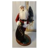 Byers Choice - very large Santa holding Christmas