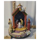 Jim Shore - revolving music box - come and behold