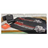 Box lot - 2 gun cases, 2 Polaris banners and a