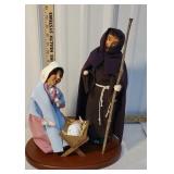 Byers Choice - Holy family nativity set