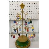 Peanuts Celebration Christmas tree with ornaments