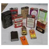 Gun related tins