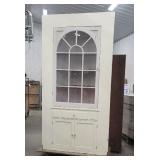 Corner cupboard 87"t 45"w