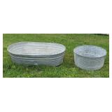 2x$ 2 wash tubs