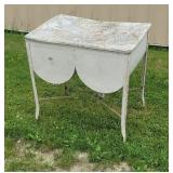 Double wash tub with lid