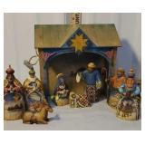 Jim Shore Nativity set with box