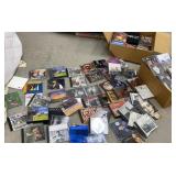 2 box lot music cds (100