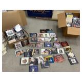 2 Box lot of 100+ music cd
