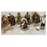 Hawthorne Village nativity figures