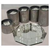 5 PC Swarovski train set with original box tubes