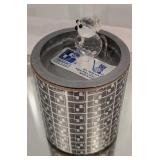 Swarovski cat with tube