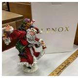 Lenox Santa with toys